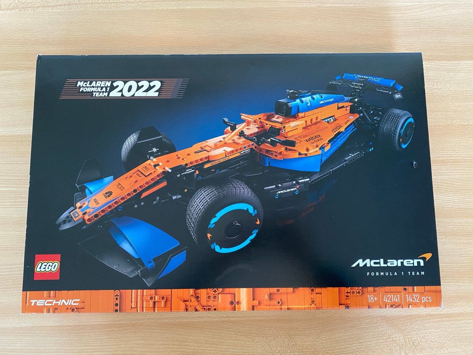 LEGO Technic McLaren Formule 1 Racewagen 42141 Nieuw, Ophalen of Verzenden, Nieuw
