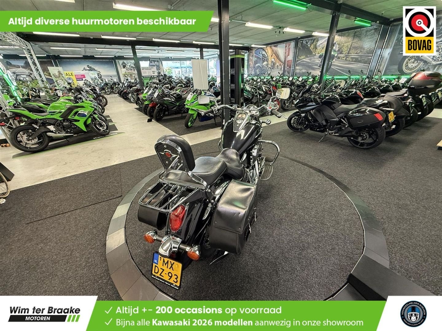 Kawasaki VN 900 Classic (bj 2010) 86,284 km, Motoren, Motoren | Kawasaki, 903 cc, 2 cilinders, Bedrijf, Onbekend