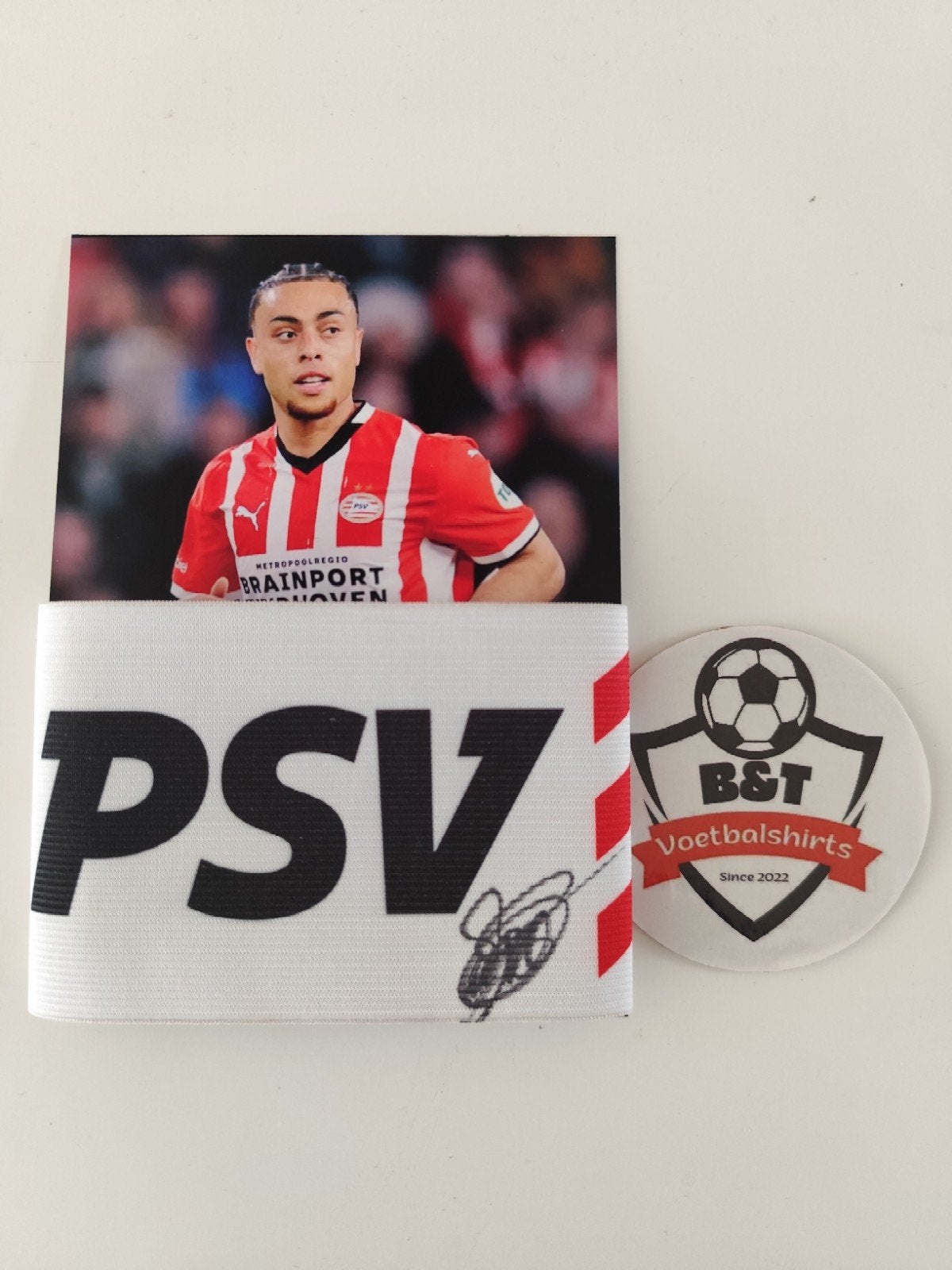 Gesigneerde Dest PSV aanvoerdersband, Verzenden, PSV, Overige typen, Onbekend