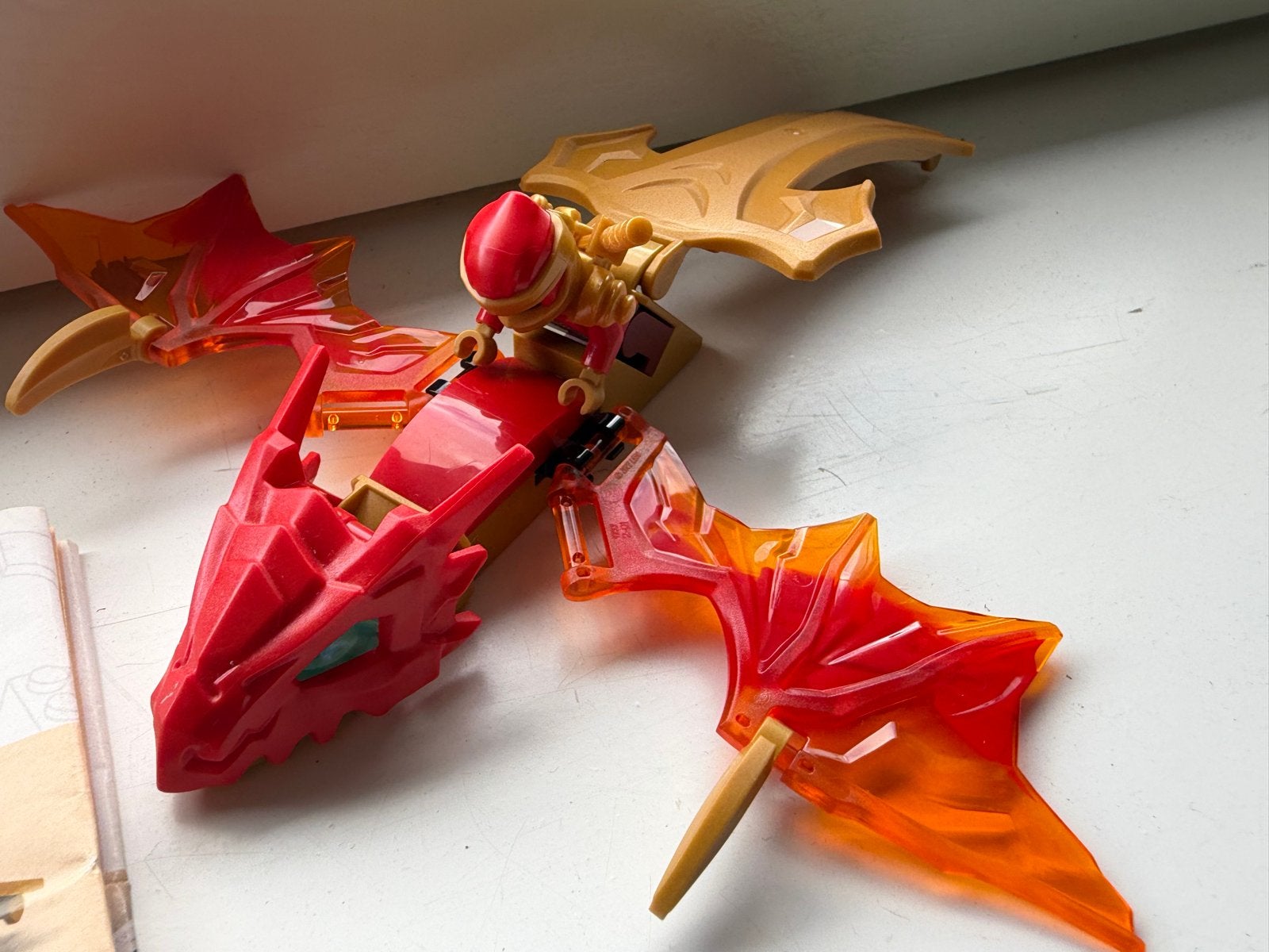 Lego Ninjago 71801 Kai's Drakenaanval Spinjitzu, Ophalen of Verzenden, Zo goed als nieuw