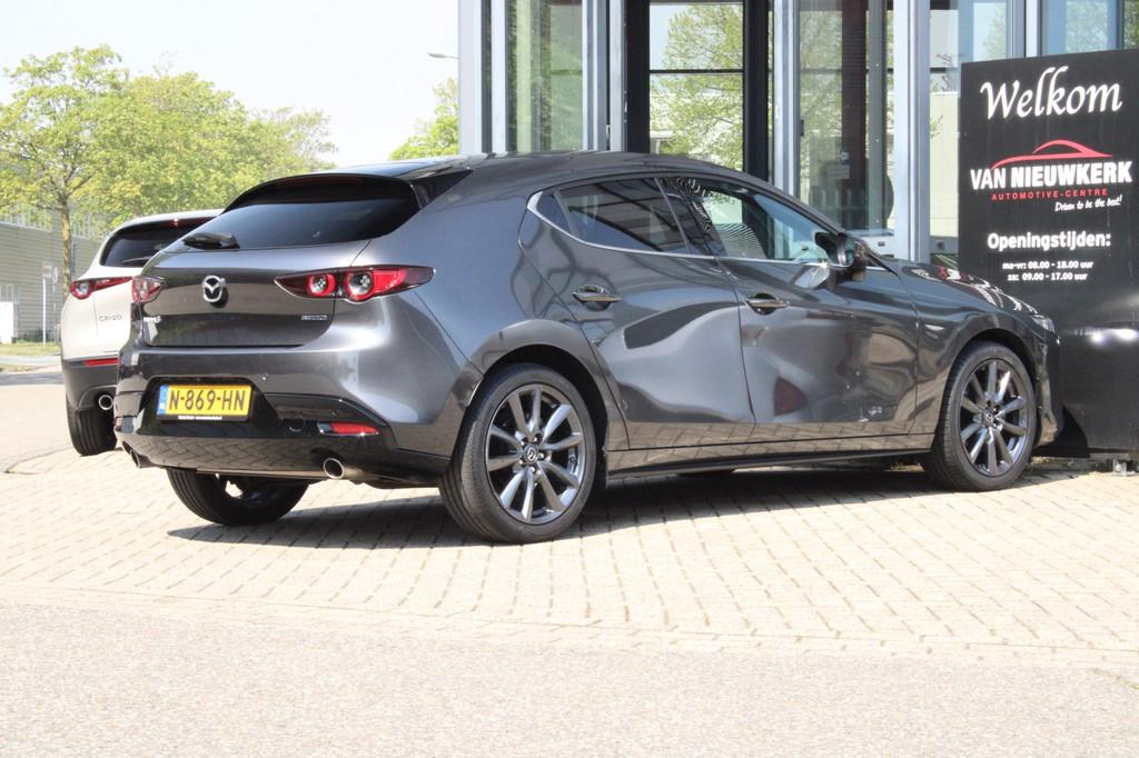 MAZDA 3 Hatchback Skyactiv-G 150pk Sportive | Navi&Carplay |, Auto's, Stof, Gebruikt, 4 cilinders, Origineel Nederlands