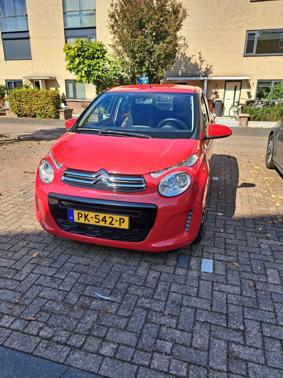 Citroën C1 1.0 VTi  68PK S&S 5D 2017 Rood, Auto's, Voorwielaandrijving, 4 stoelen, C1, Origineel Nederlands