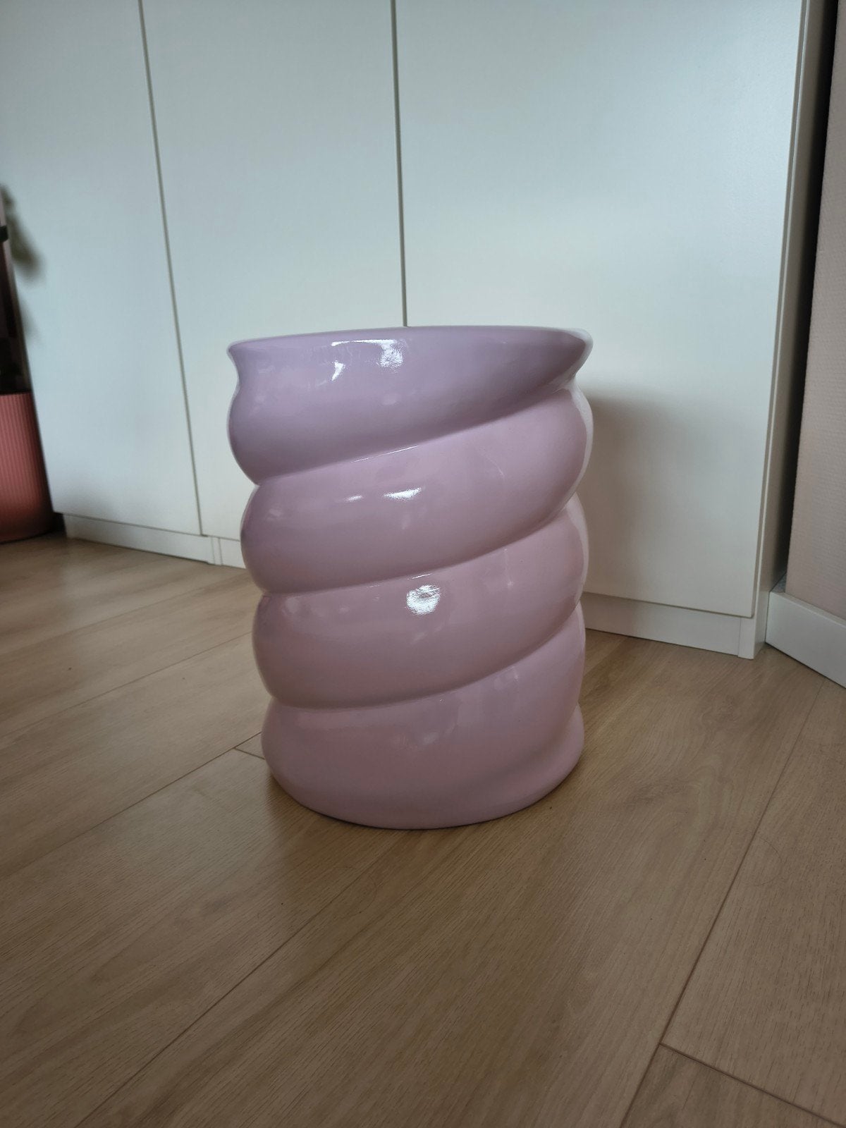 Lila Keramische Bijzettafel, Ophalen, Minder dan 45 cm, Minder dan 55 cm, Rond