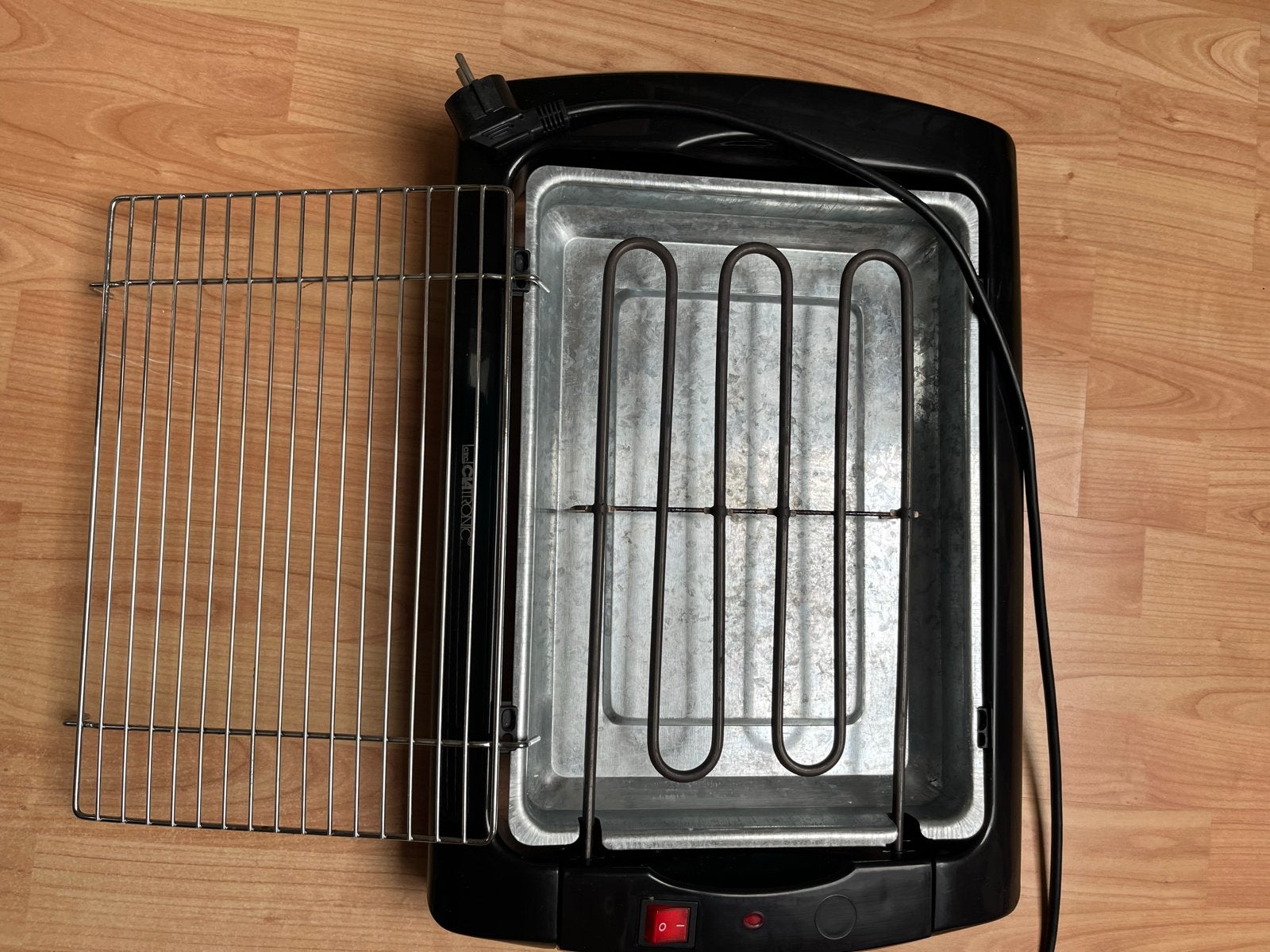 Elektronische grill 36x25cm - Zo goed als nieuw, Ophalen of Verzenden, Zo goed als nieuw
