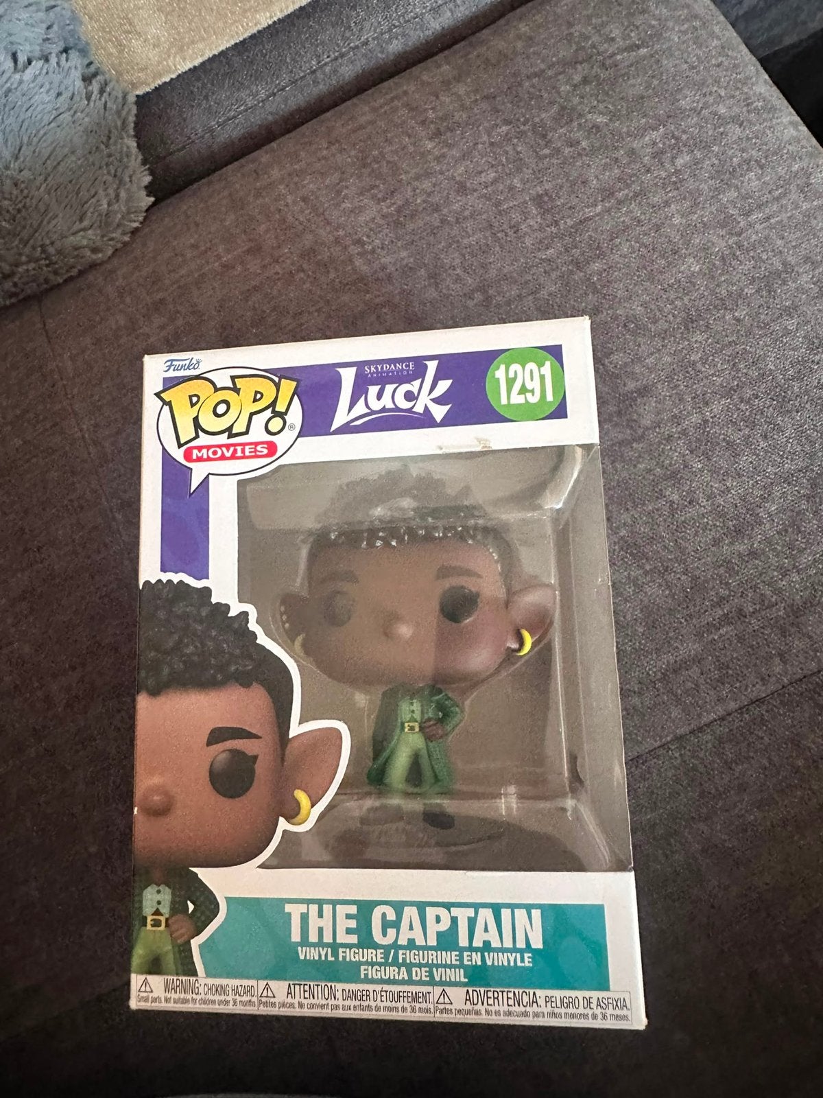 Funko Pop! The Captain uit Skydance Animation's Luck, Ophalen of Verzenden, Nieuw