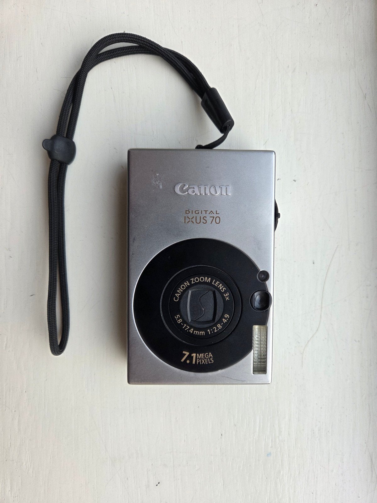 Canon Digital IXUS 70 Compactcamera met 7.1 MP, Audio, Tv en Foto, Fotocamera's Digitaal, Ingebouwde flitser, Gebruikt, Canon