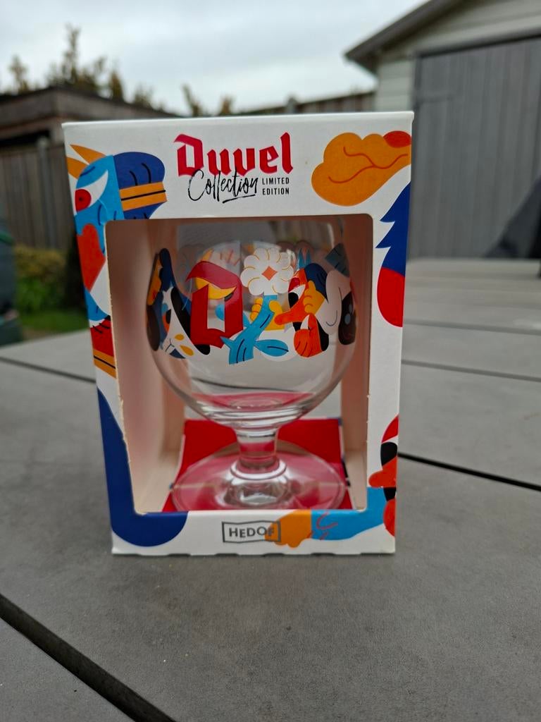 Duvel Glas Limited Edition 2023 - Design door HEDOF - Nieuw, Ophalen of Verzenden