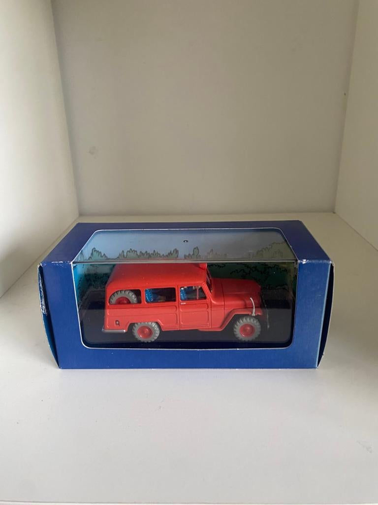 Kuifje auto 2006, Verzamelen, Ophalen of Verzenden, Kuifje, Zo goed als nieuw, Beeldje of Figuurtje