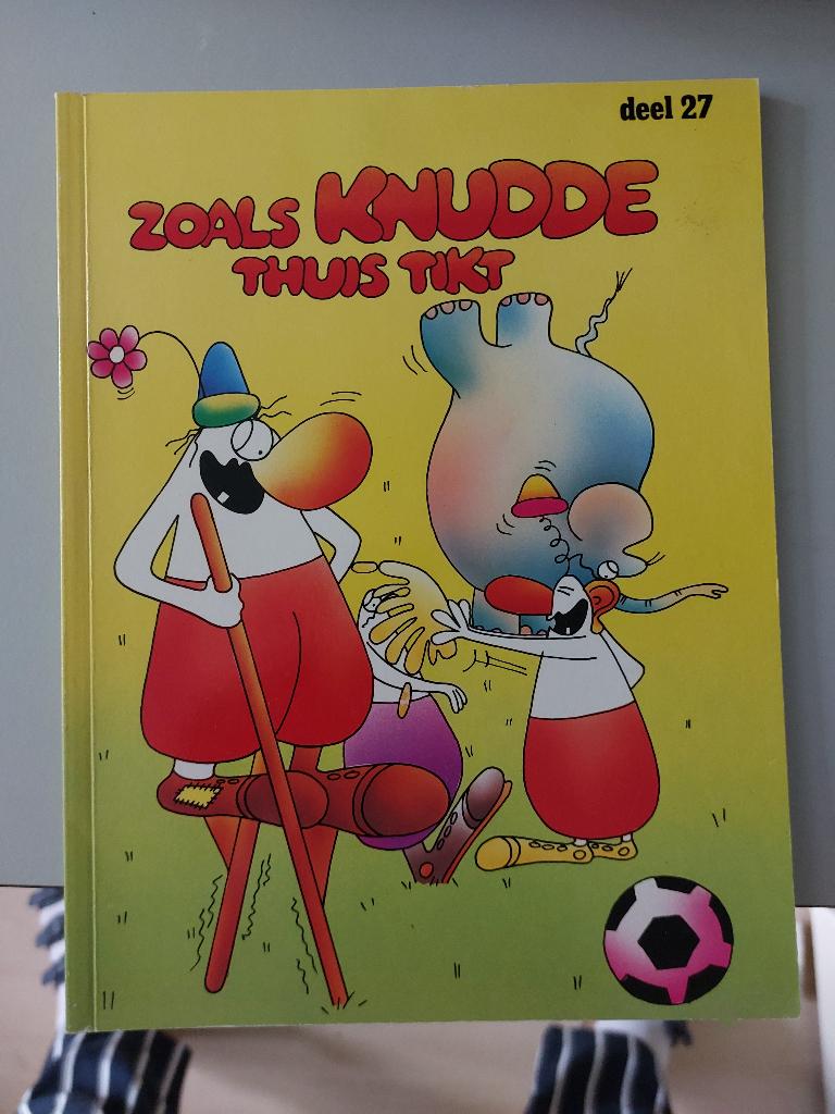 Zoals knudde thuis tikt, Boeken, Stripboeken, Eén stripboek, Ophalen of Verzenden