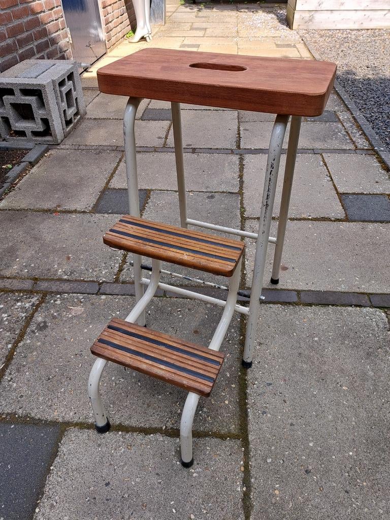 Vintage keukentrapje, Ophalen of Verzenden