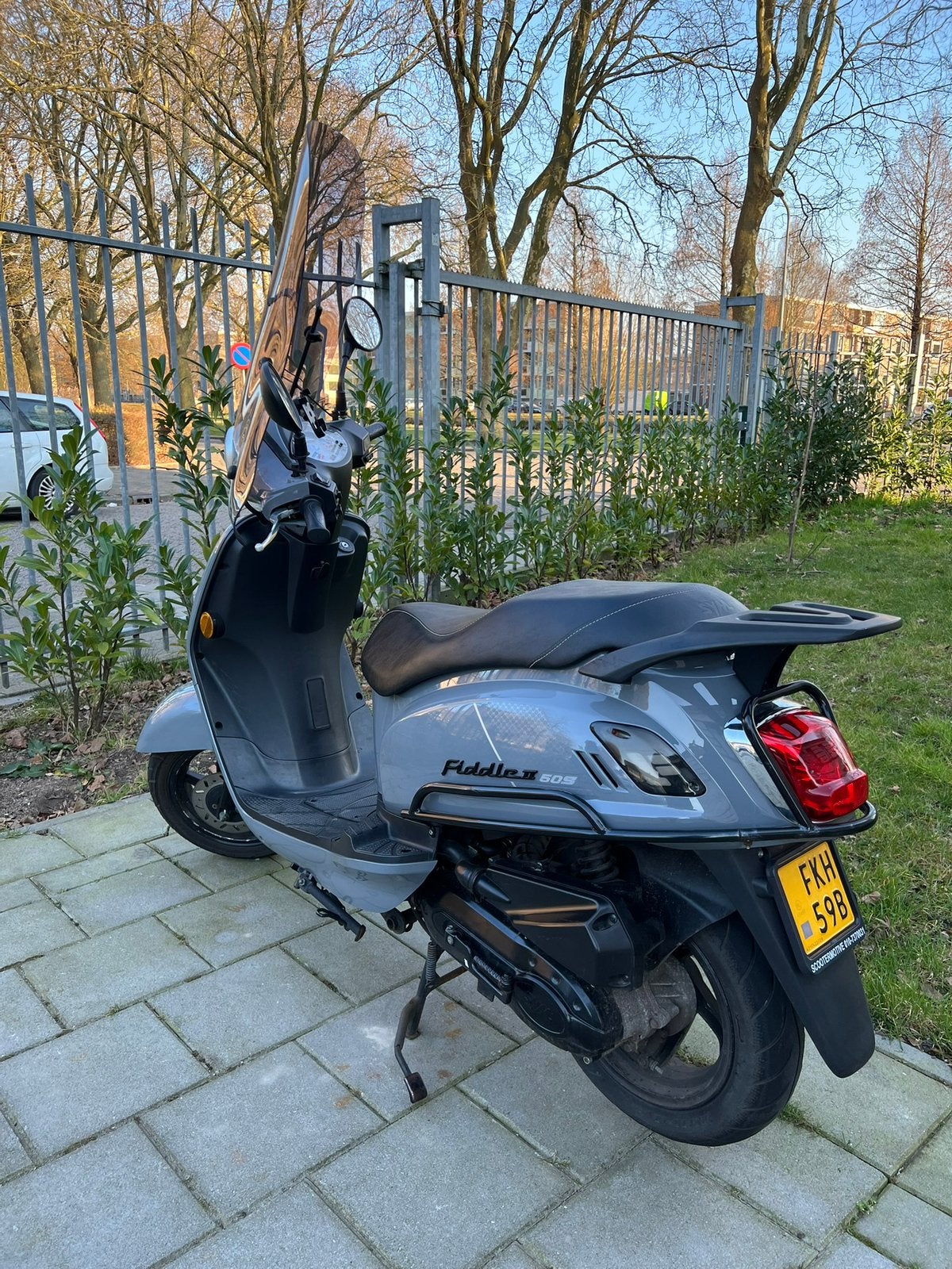 Sym Fiddle 2 Scooter (2022), Maximaal 45 km/u, Zo goed als nieuw, Benzine, Fiddle