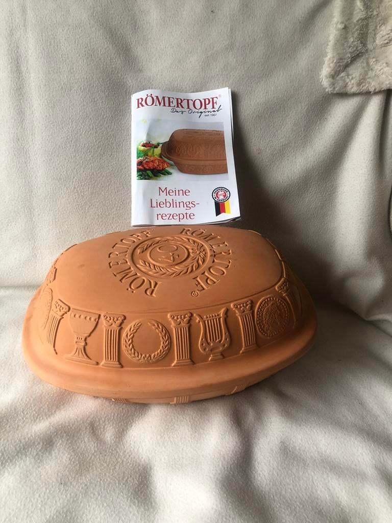 Römertopf, Ophalen, Zo goed als nieuw, Rvs, Kookpan of Snelkookpan