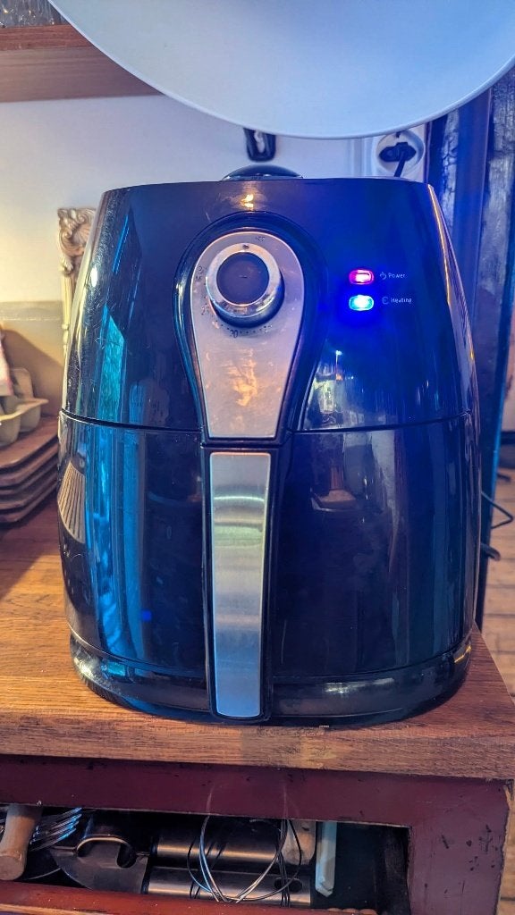 Elektrische Heteluchtfriteuse, Ophalen of Verzenden, Gebruikt, Airfryer, 1500 gram of meer