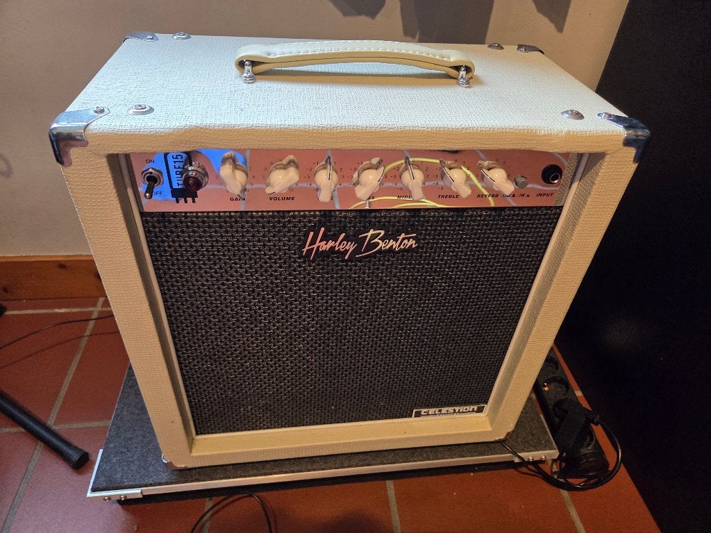 Harley Benton 15W Tube, Ophalen, Zo goed als nieuw, Gitaar, Minder dan 50 watt
