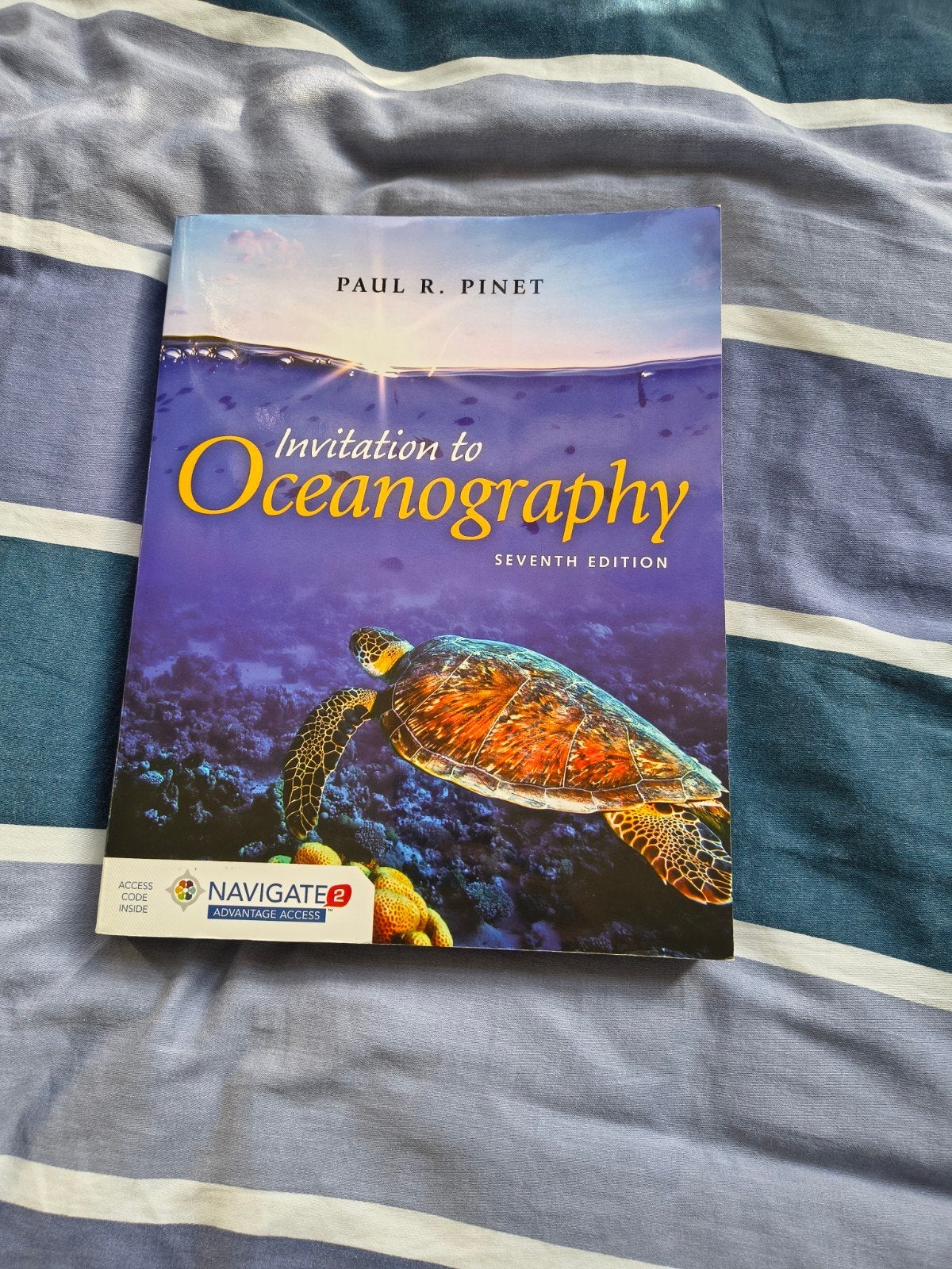 Invitation to Oceanography - Paul R. Pinet, Ophalen of Verzenden, Beta, Zo goed als nieuw, Paul R. Pinet