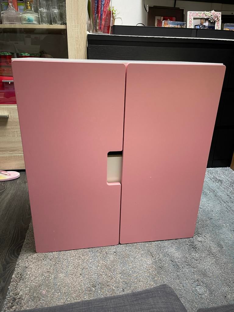 2x IKEA STUVA kast met roze deuren - Prima staat, Ophalen, Gebruikt