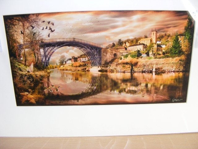 Print in passe partout - SABINA Goddess in the river, Huis en Inrichting, Ophalen of Verzenden, Nieuw, Print