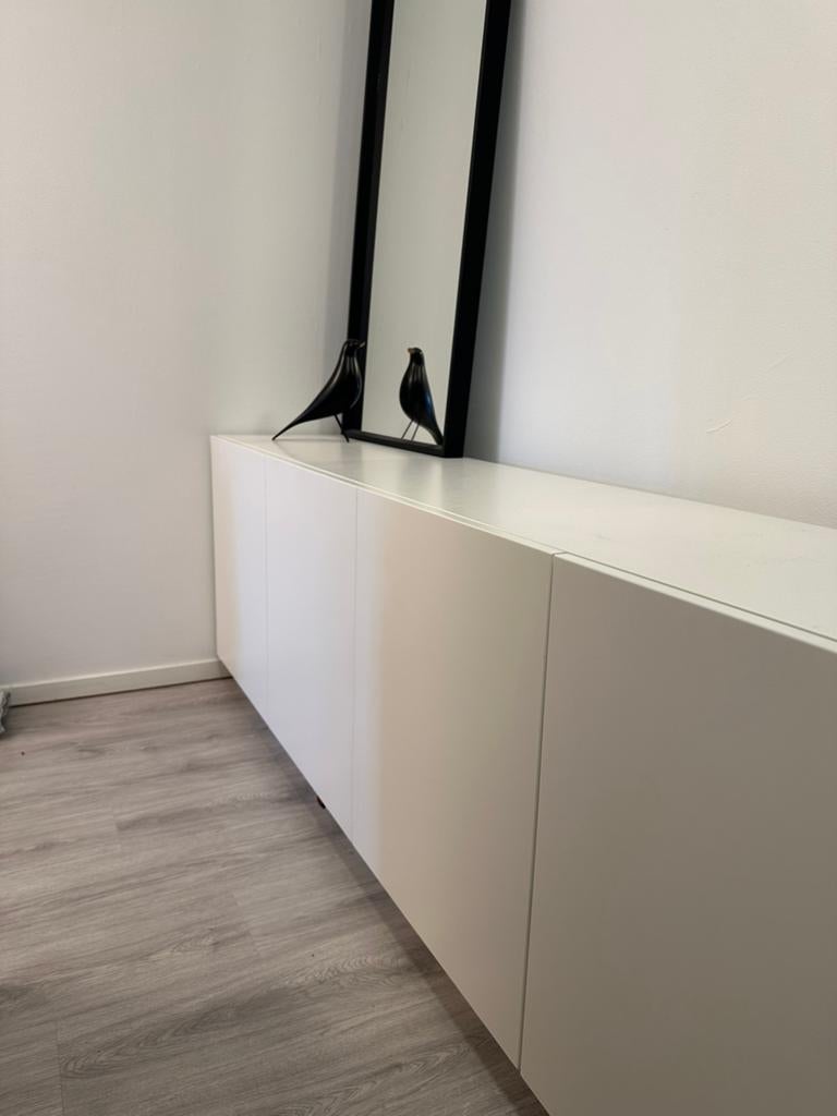 Dressoir (220x45x75cm) Inside Design, Huis en Inrichting, Kasten | Dressoirs, Ophalen, Met deur(en), Zo goed als nieuw, 200 cm of meer