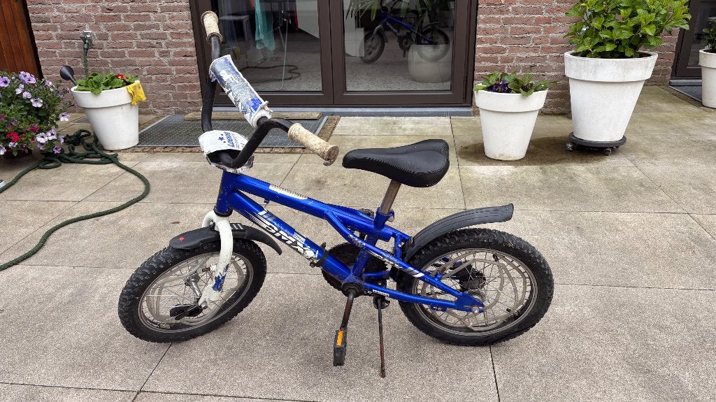Loekie BMX 12 inch blauw, Ophalen, Terugtraprem, Gebruikt, Loekie