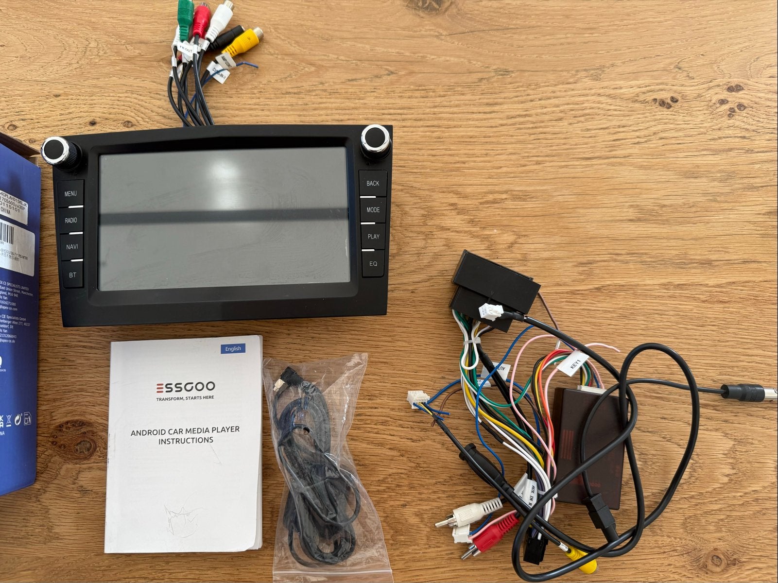 Essgoo Android 14 Autoradio voor Opel Astra Corsa Zafira, Ophalen of Verzenden, Nieuw