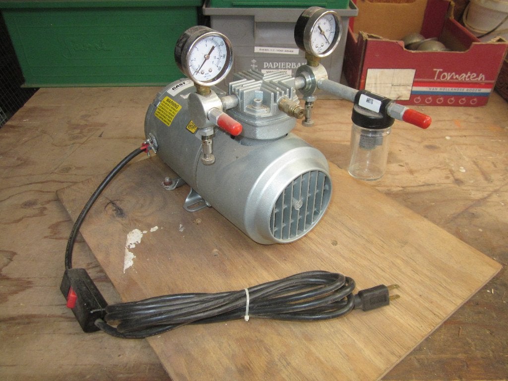 Vacuum pomp, Ophalen, Zo goed als nieuw