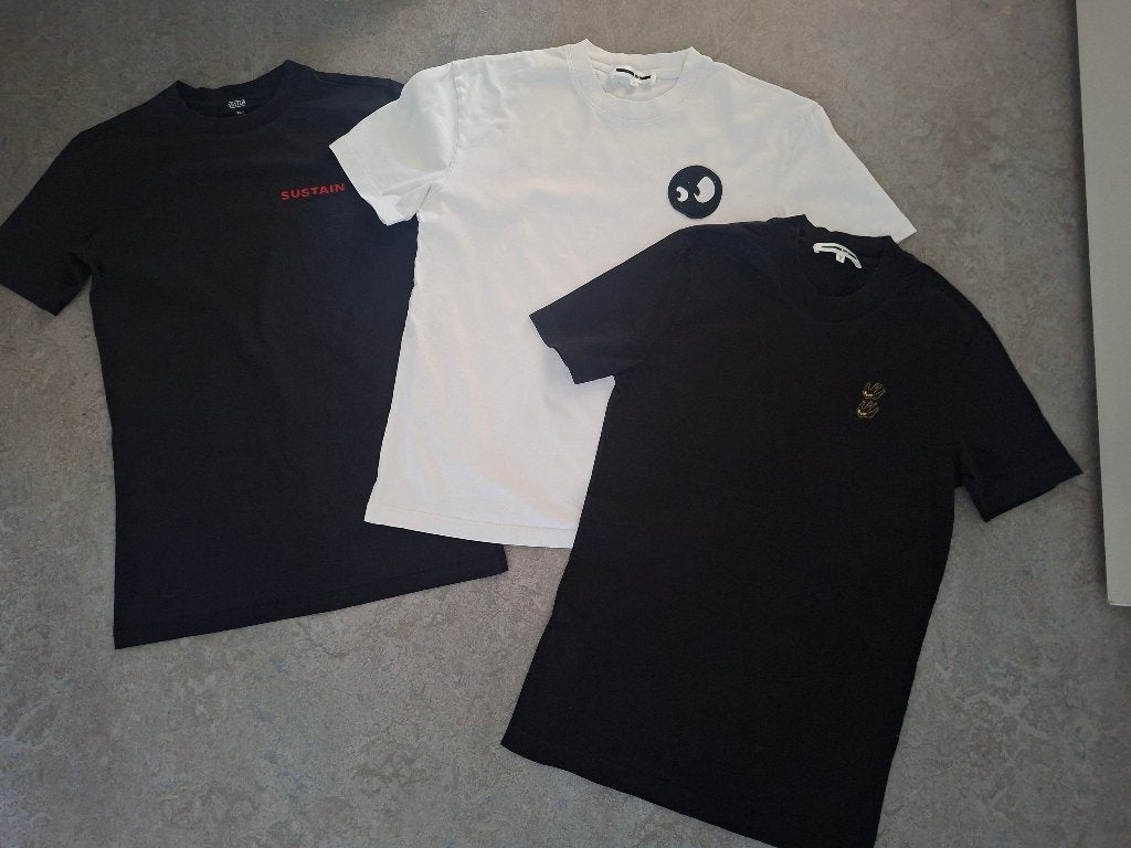 Sustain en MCQ shirts 3x S -XS valt als 170-176, Gebruikt, Ophalen of Verzenden, Shirt of Longsleeve, Sustain en MCQ