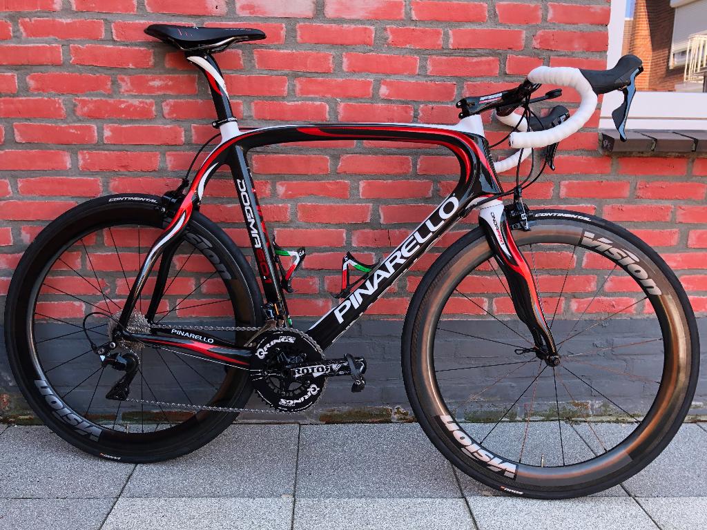 PINARELLO DOGMA DE ECHTE 59 MAAT DURA ACE SCOPE VISION FSA !, Fietsen en Brommers, 28 inch, Carbon, Zo goed als nieuw, 57 tot 61 cm
