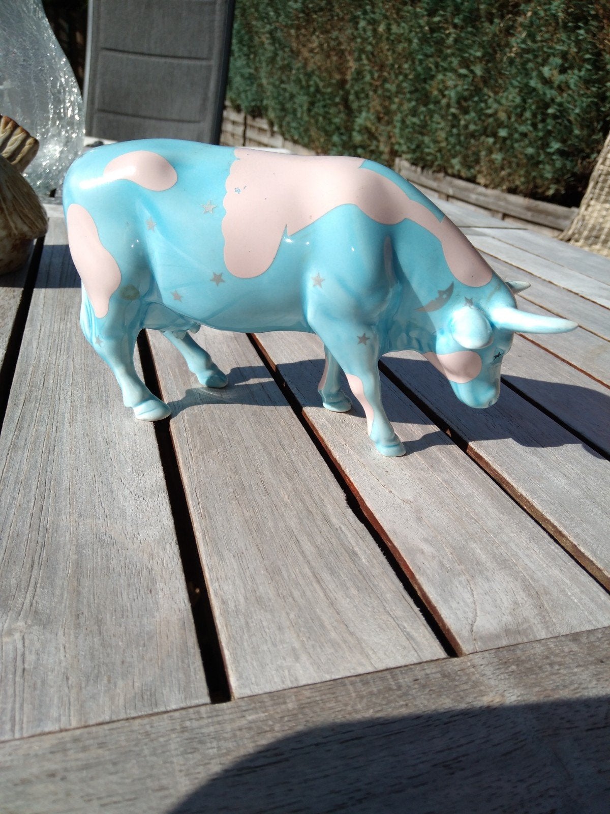 Cow Parade Koe "Lullaby Cow" MEDIUM, Ophalen of Verzenden, Zo goed als nieuw, Dier