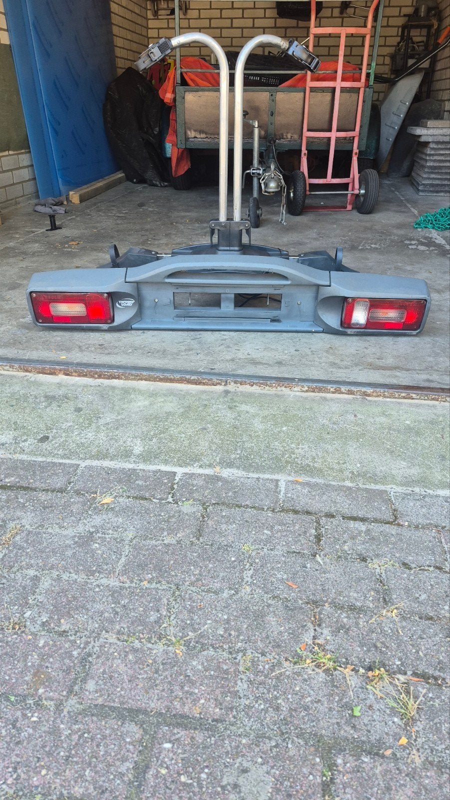 zeer nette twinny load fietsendrager is kantelbaar, Ophalen, Trekhaakdrager