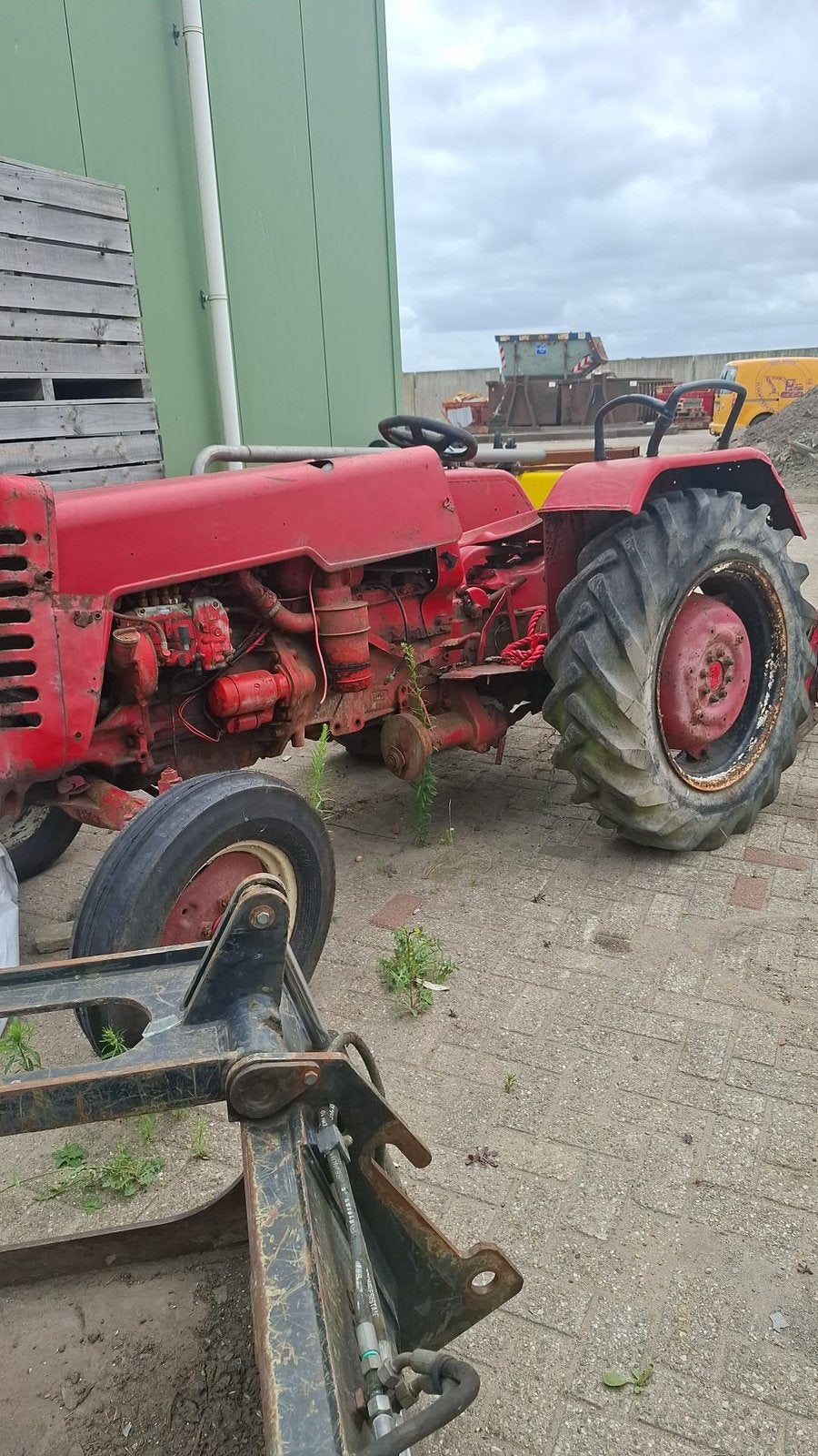 McCormick trekker, Ophalen