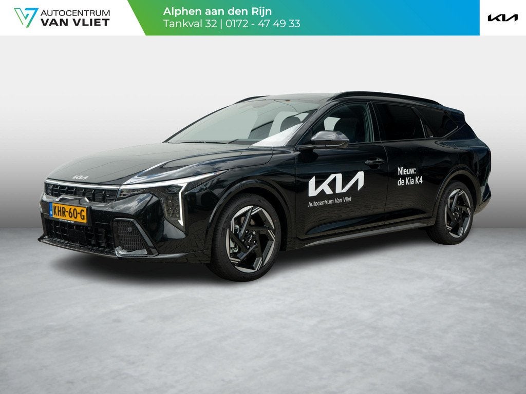 Kia K4 Sportswagon 1.0 T-GDi MHEV GT-Line Launch Edition | P, Auto's, Kia, 12 maanden, Gebruikt, Zwart, Origineel Nederlands