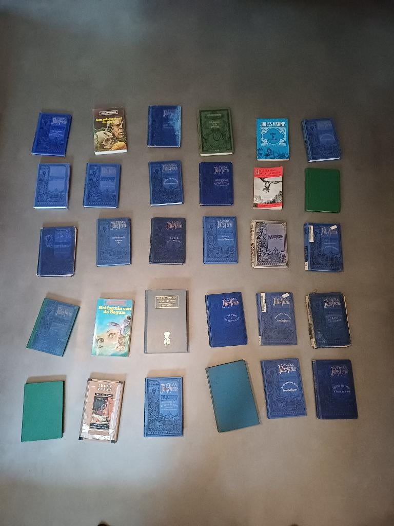 Jules Verne boeken, allerlei soorten en maten., Ophalen of Verzenden, Zo goed als nieuw, Jules Verne