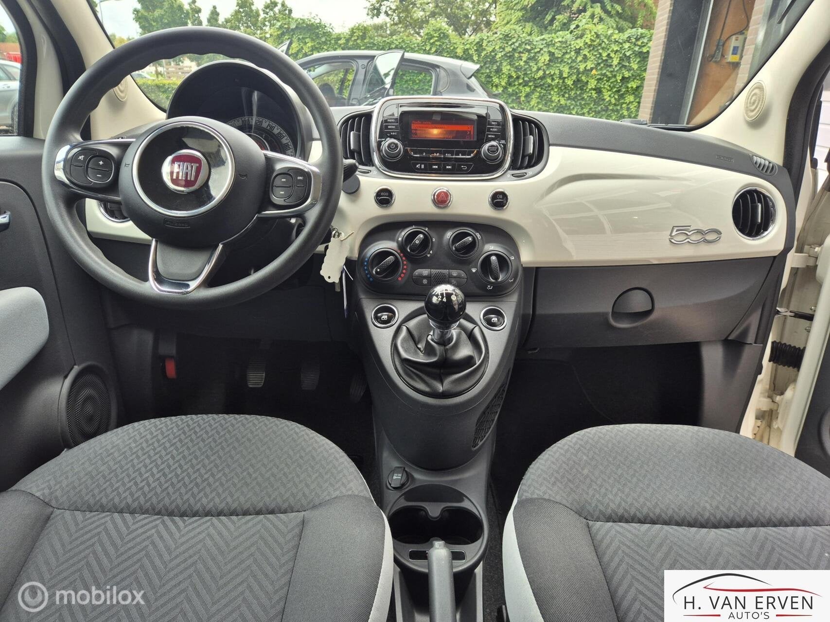 Fiat 500 0.9 TwinAir Turbo Popstar AIRCO NAP, Voorwielaandrijving, Origineel Nederlands, Bedrijf, Handgeschakeld
