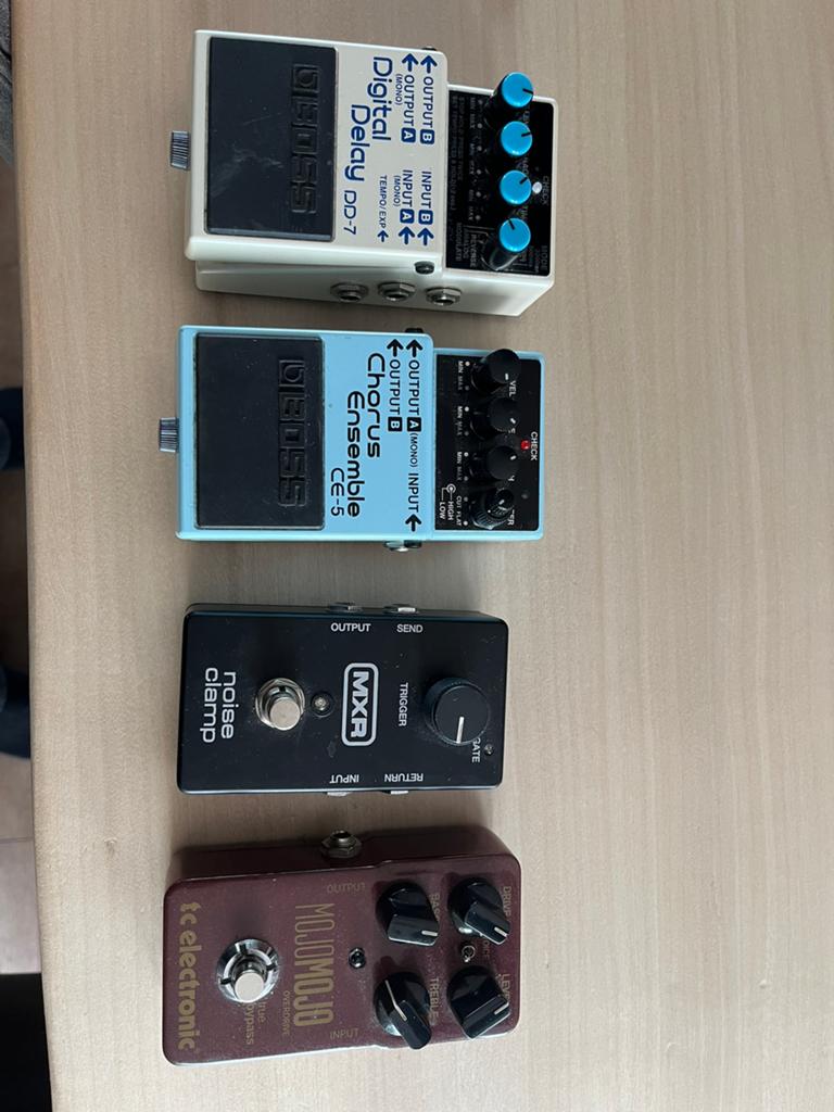 Diverse effect pedalen, Muziek en Instrumenten, Effecten, Ophalen of Verzenden, Gebruikt, Delay of Echo