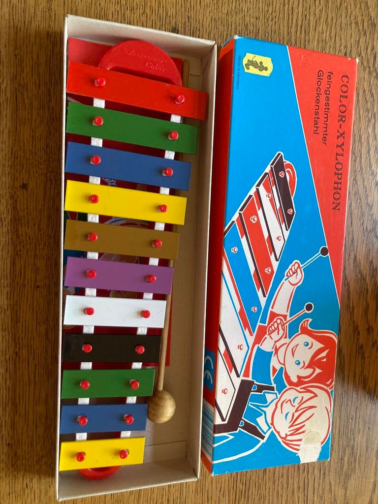 Vintage xylofoon, Ophalen of Verzenden, Zo goed als nieuw, Melodische percussie
