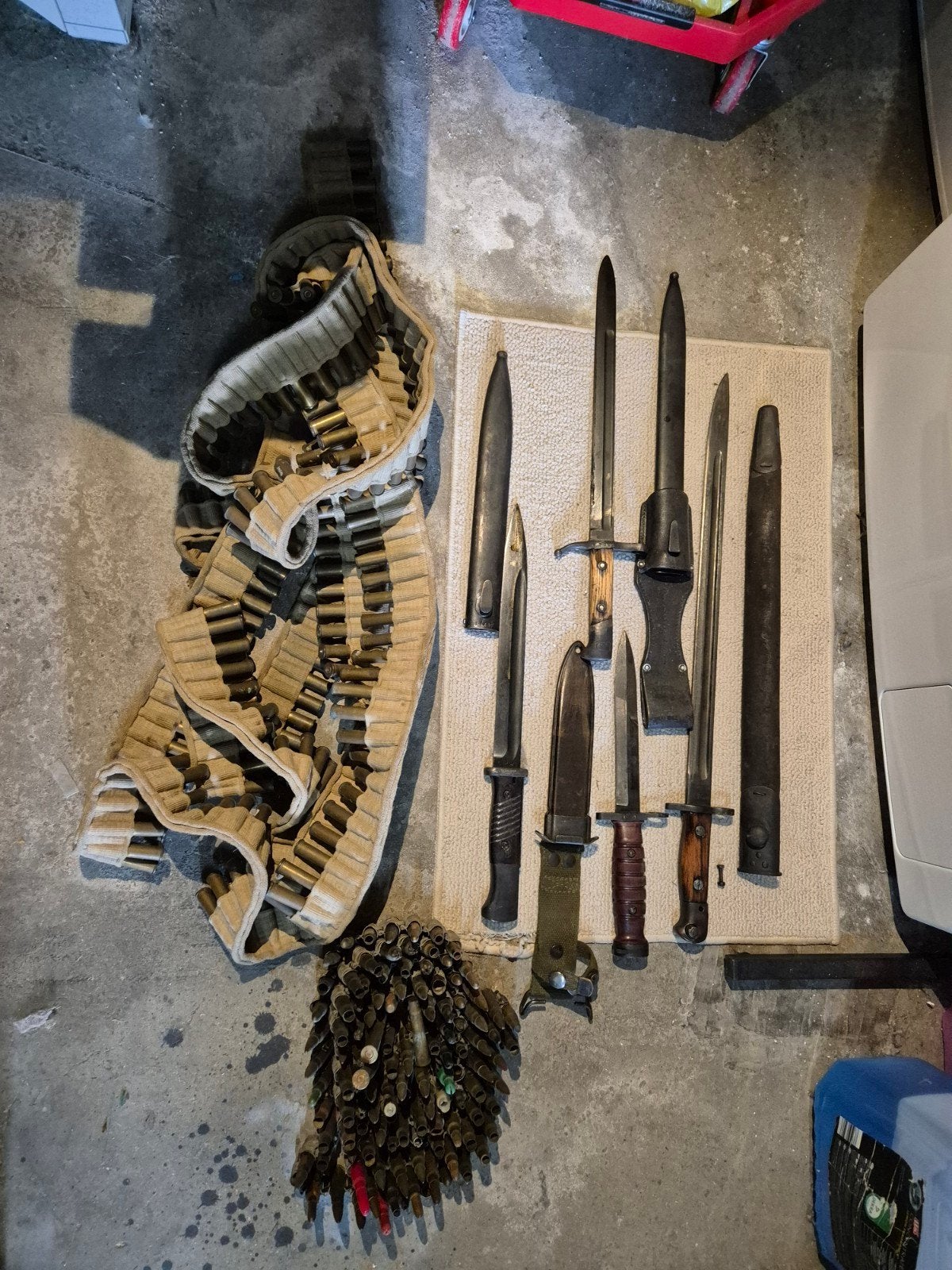 collectie bajonetten en hulzen, Verzamelen, Ophalen of Verzenden, Landmacht, Duitsland, Hulzen of Bodemvondsten