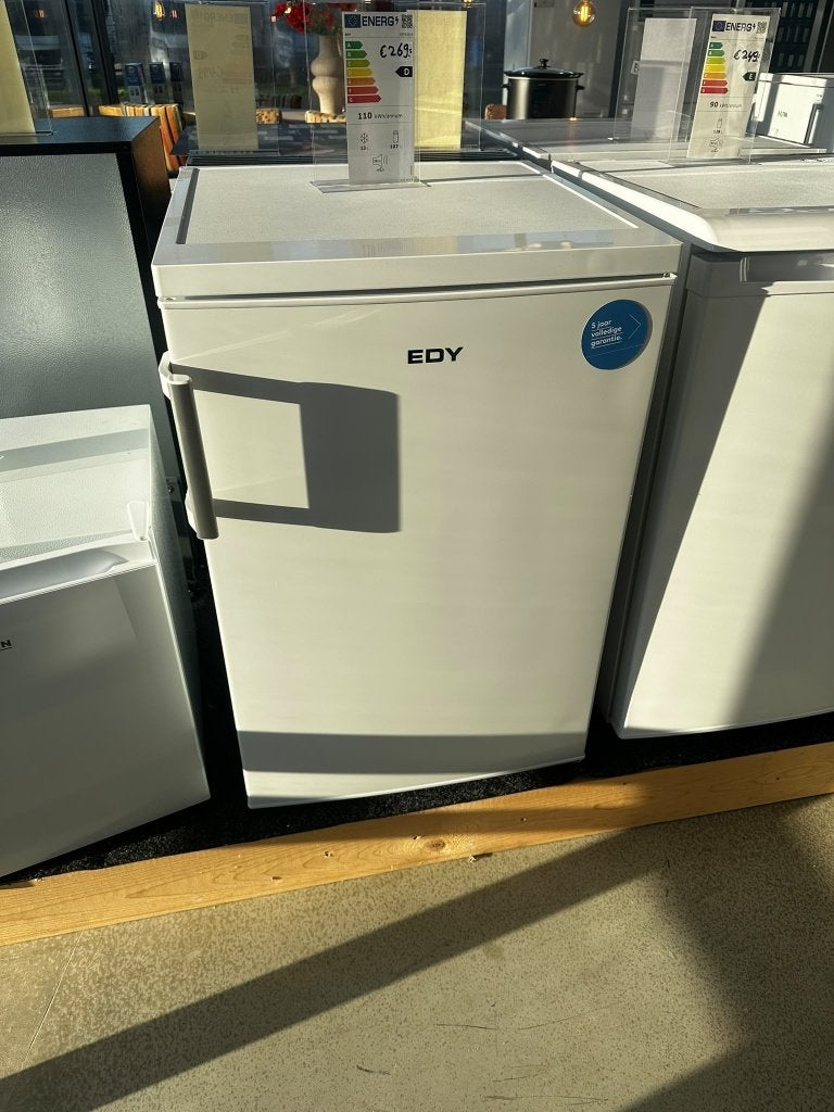 Nieuwe EDY tafelmodel koelkast met vriesvakje, 85 tot 120 cm, Giessen, 100 tot 150 liter, Nieuw