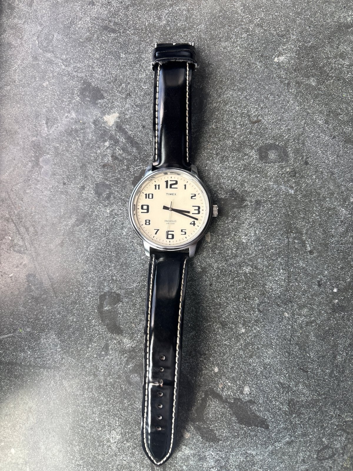 Timex Easy Reader horloge, Sieraden, Tassen en Uiterlijk, Horloges | Heren, Overige merken, Staal, Polshorloge, Ophalen of Verzenden