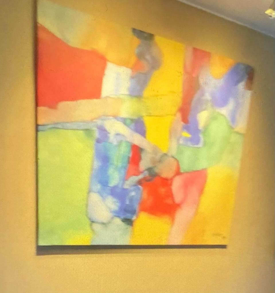 IKEA Canvas Schilderij - Kleurrijke Abstracte Kunst, Ophalen