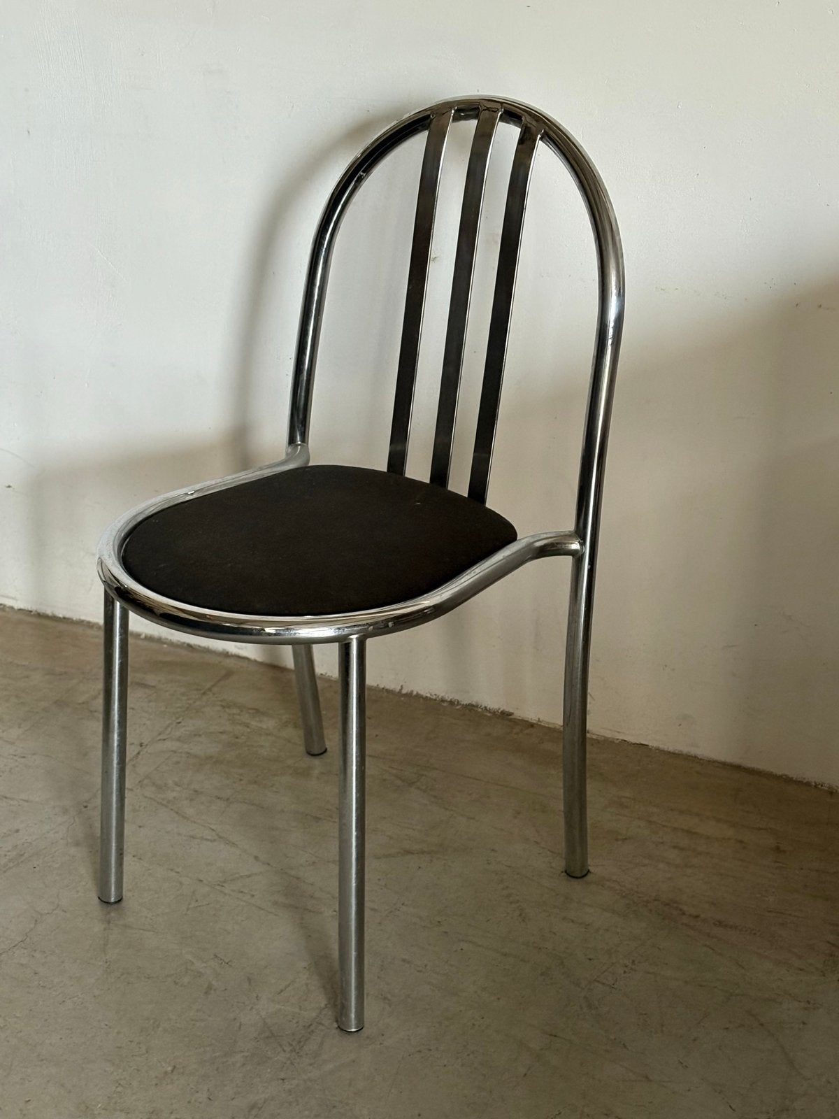 Vintage stoel, Ophalen, Gebruikt, Bruin, Eén