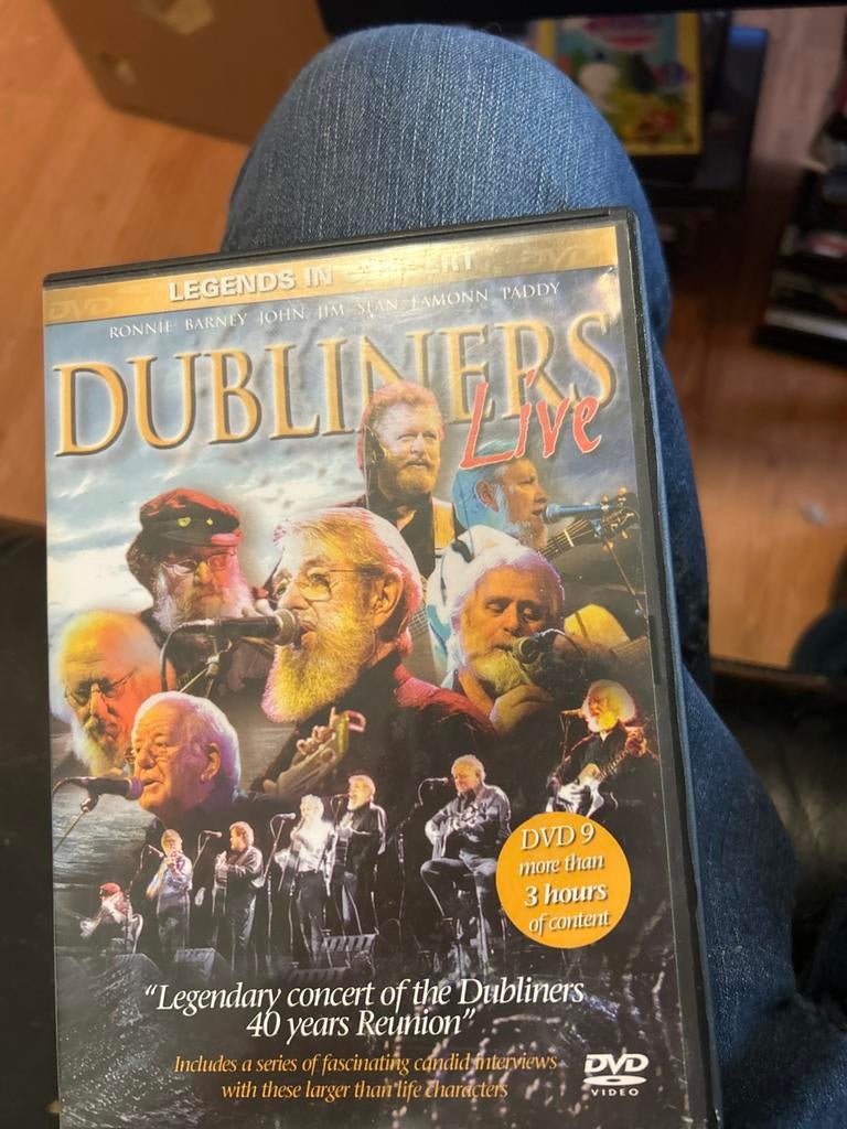 The Dubliners Live - 40 Years Reunion DVD, Cd's en Dvd's, Alle leeftijden, Ophalen of Verzenden, Gebruikt, Muziek en Concerten