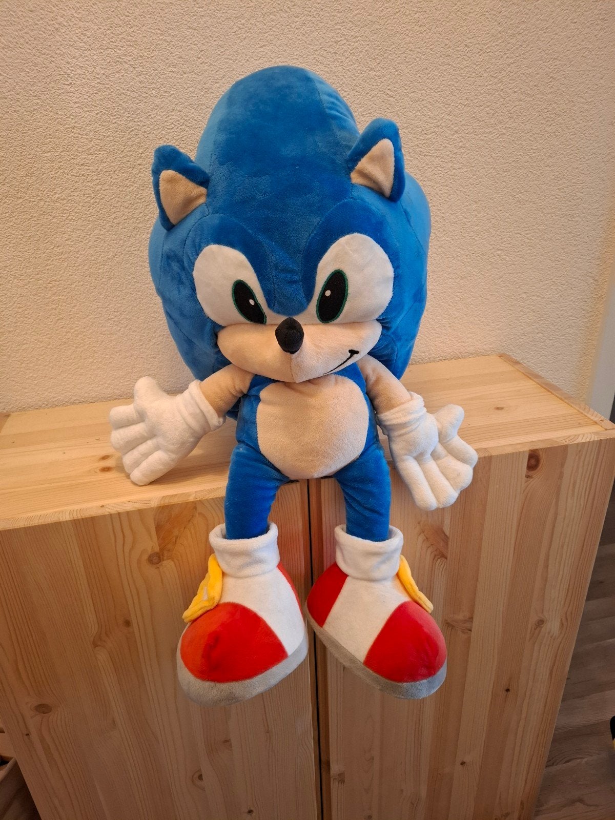 Sonic knuffel groot, Ophalen of Verzenden, Zo goed als nieuw, Overige typen
