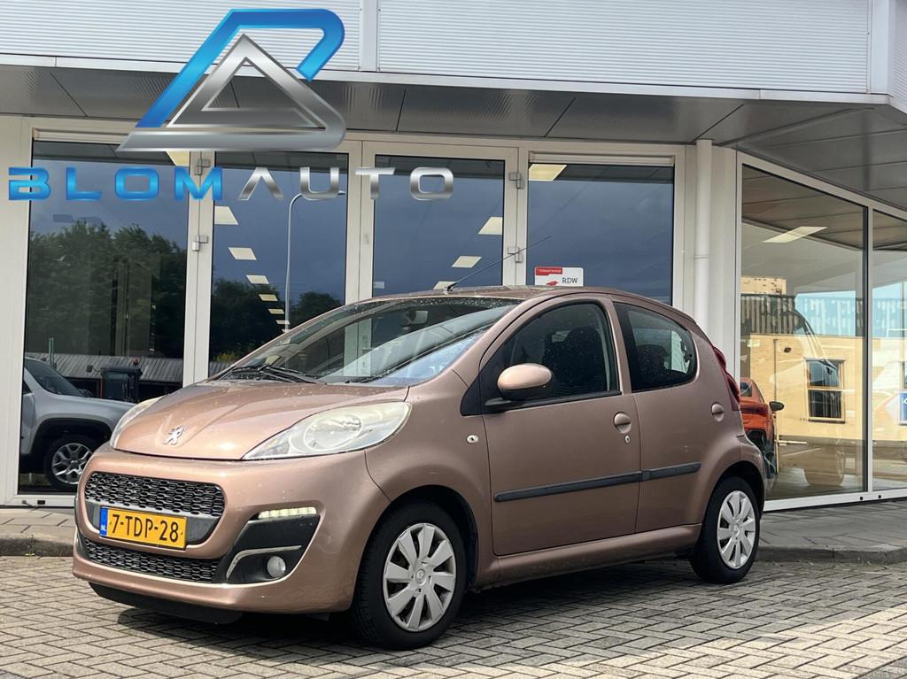Peugeot 107 1.0 Active LED+AIRCO NL AUTO KEURIG ONDERHOUDEN, Voorwielaandrijving, Euro 5, Stof, Gebruikt