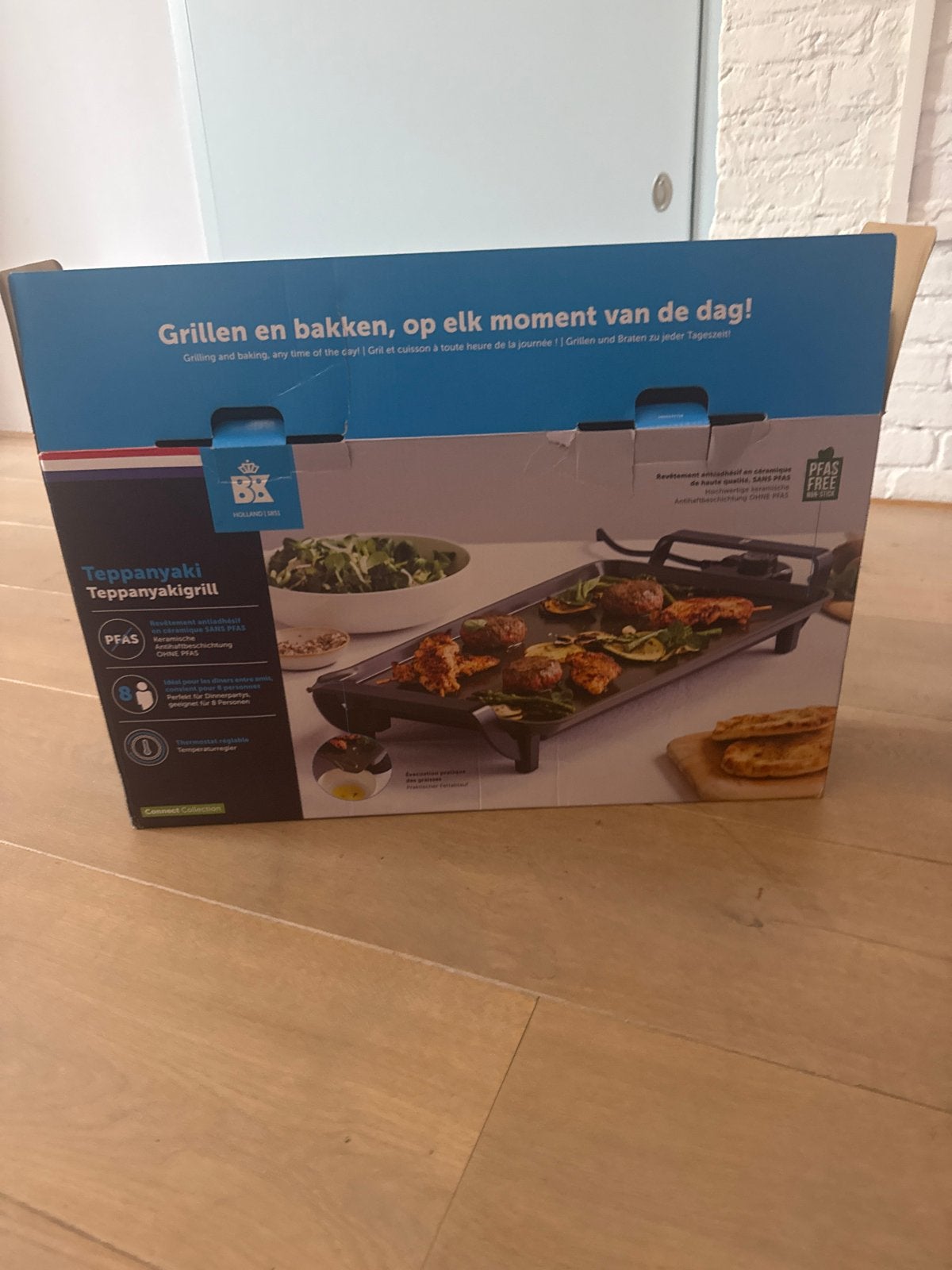 BK Teppanyaki Teppanyakigrill - PFAS Vrij, Witgoed en Apparatuur, Ophalen, Nieuw, Tafelgrill