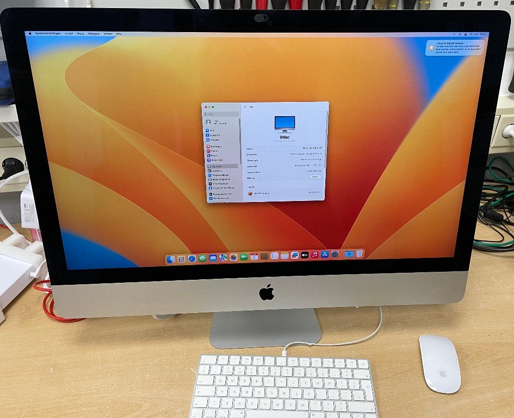 Partij van 5 Apple iMacs + Toetsenborden en Muizen, Computers en Software, Apple Desktops, Ophalen, Gebruikt, IMac, Onbekend