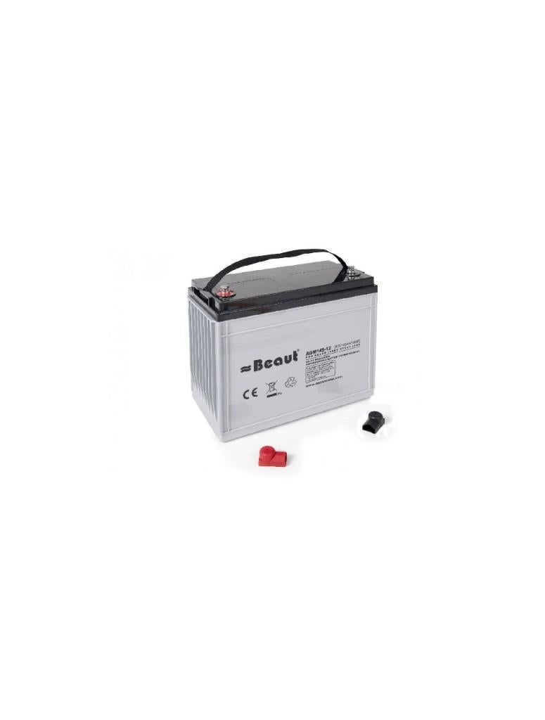 Beaut 145Ah 12V AGM Solar Accu voor Zonnepanelen, Caravans en Kamperen, Ophalen, Nieuw