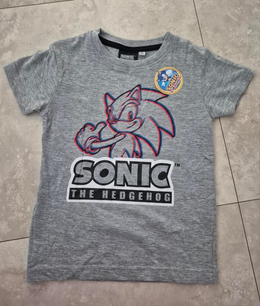 Sonic shirt maat 98/104 NIEUW, Kinderen en Baby's, Sonic, Jongen of Meisje, Nieuw, Ophalen of Verzenden