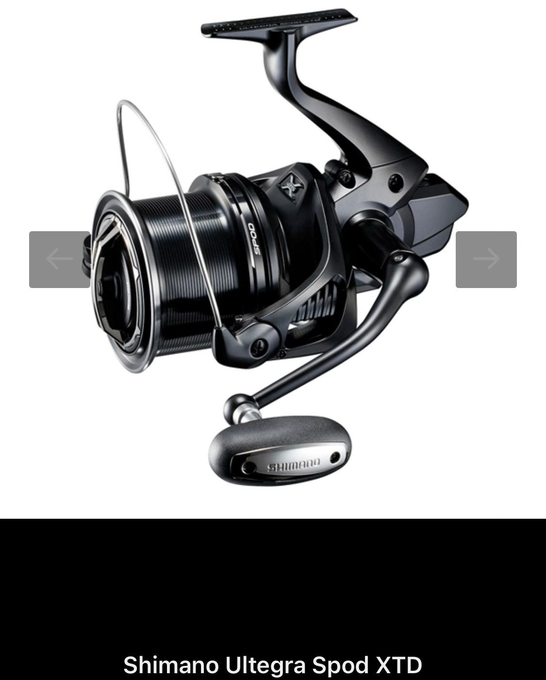 Shimano Ultegra Spod XTD - Krachtige Vis Molen, Ophalen of Verzenden, Nieuw, Molen