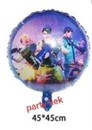 Fortnite folieballonnen 2x nr F661, Ophalen of Verzenden, Nieuw, Versiering, Verjaardag