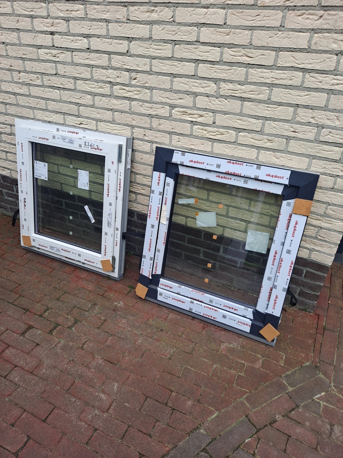 Nieuw Aluplast Gevelraam - 750x800 mm, Dubbelglas, Ophalen of Verzenden, Nieuw